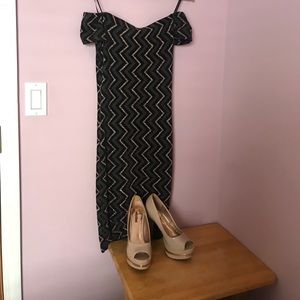 Sparkly zigzag Cocktail Dress